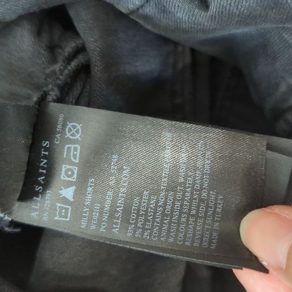 All Saints Milly Shorts - Picture 10 of 10